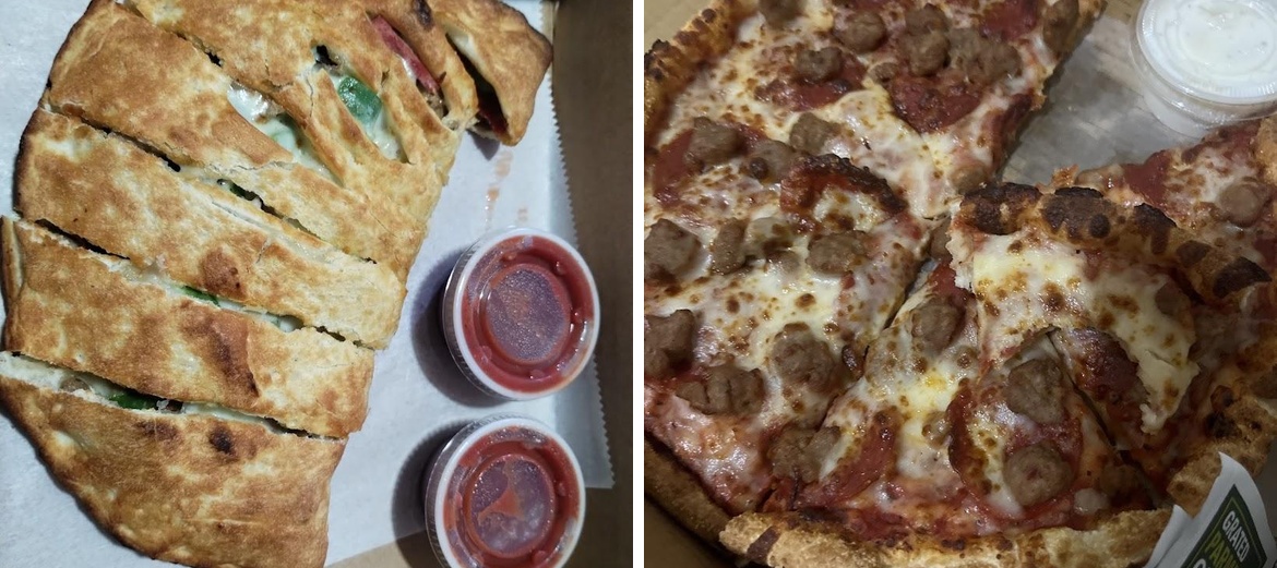 Milano's Pizza Menu