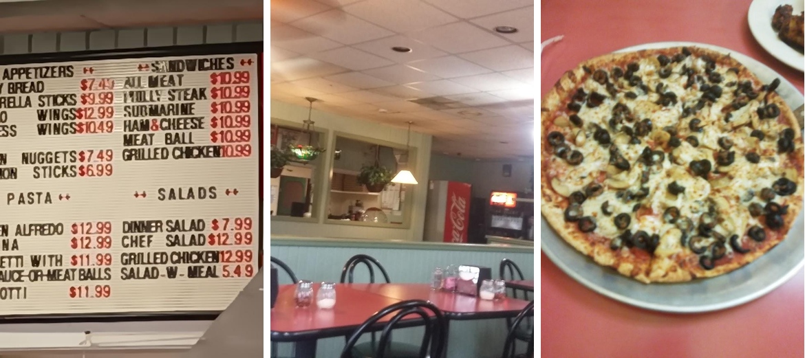 Milano's Pizza Menu